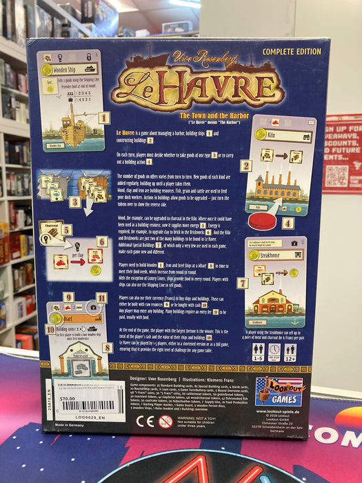 Le Havre Complete Ed (Folded Space Insert)