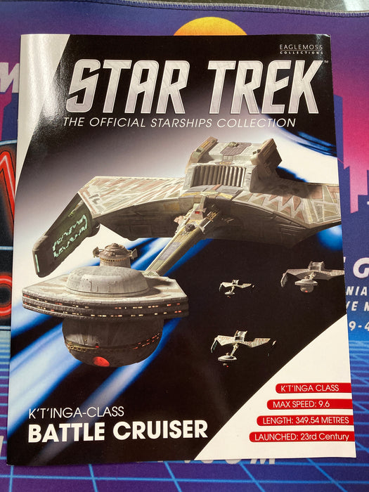Star Trek Official Starships Collection K'T'Inga Class Battle Cruiser