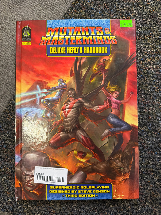 Mutants & Masterminds Deluxe Hero's Handbook
