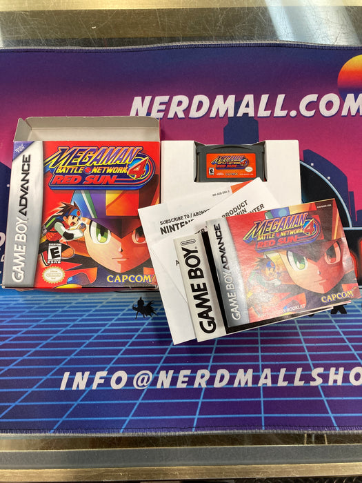 Mega Man Battle Network 4 Red Sun