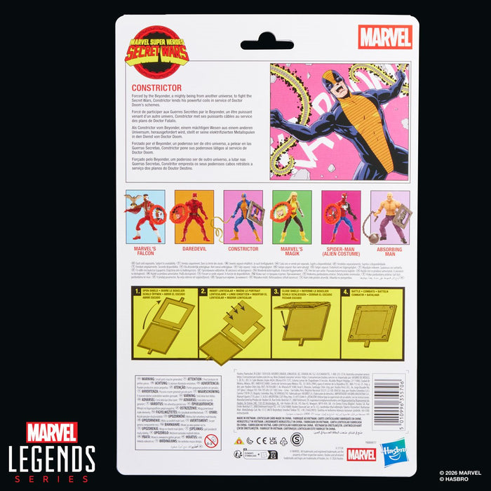 Constrictor - Secret Wars Marvel Legends Wave 2