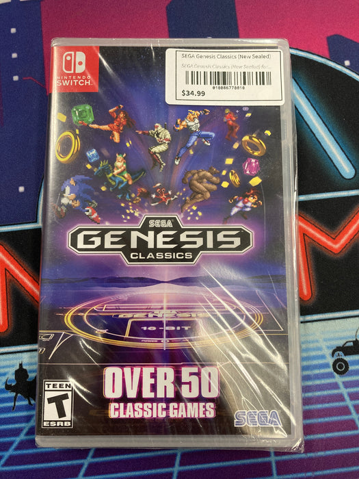 SEGA Genesis Classics (New Sealed)