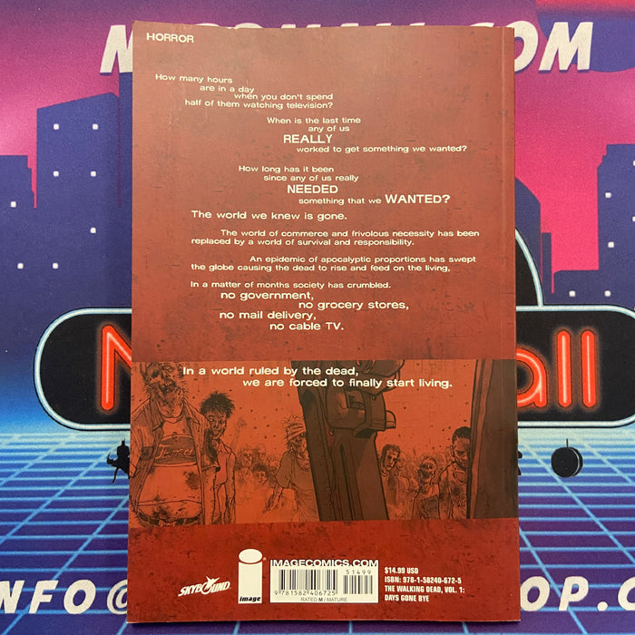 Walking Dead Volume 1: Days Gone Bye (Pre Owned)