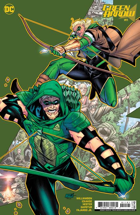 Green Arrow #11 (Of 12) Cvr B Travis Mercer Card Stock Var