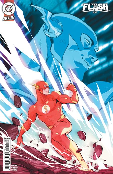 Flash #32 Cvr B Karl Kerschl Card Stock Var