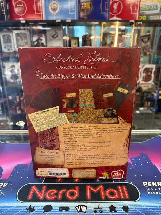 Sherlock Holmes Consulting Detective Jack the Ripper & West End Adventures (Sealed)