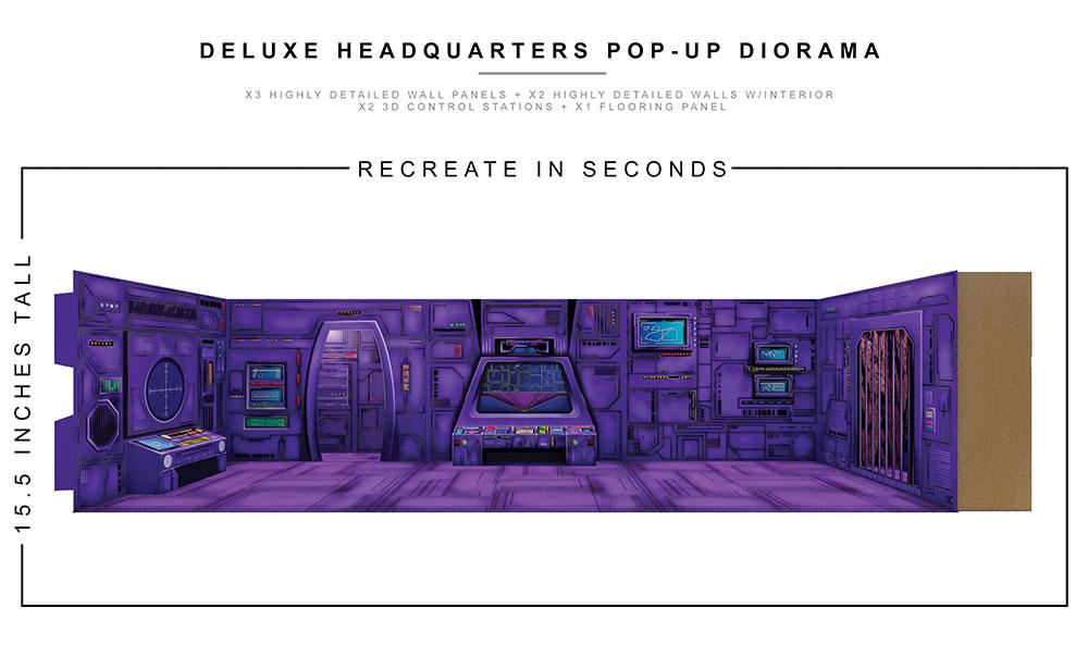Deluxe Headquarters Pop-Up Diorama 1/12