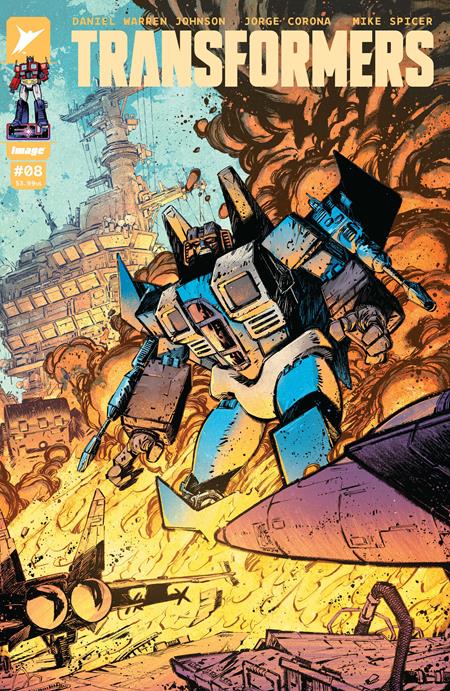 Transformers #8 Cvr B Jorge Corona & Mike Spicer Var
