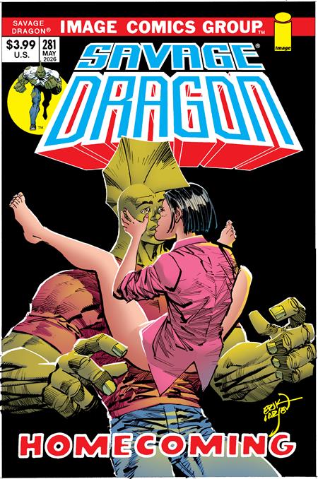 Savage Dragon #281 Cvr B Erik Larsen 70S Trade Dress Var (Mr)