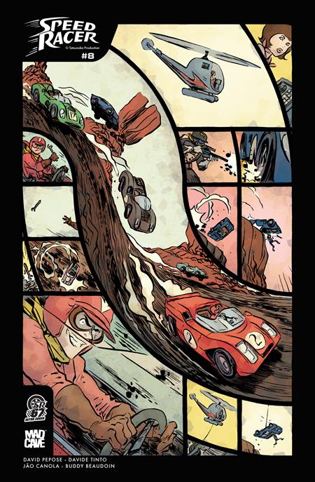 Speed Racer #8 Cvr B Jesse Lonergan Var