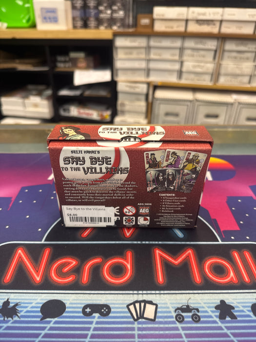 Say Bye to the Villains