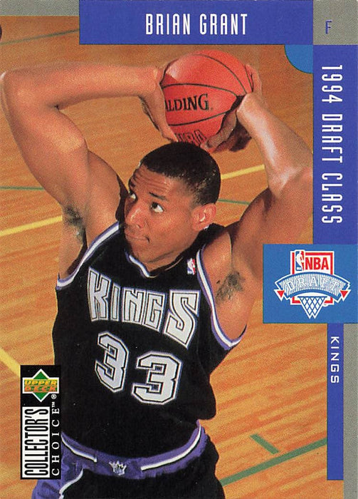 1994-95 Collector's Choice #413 Brian Grant DC