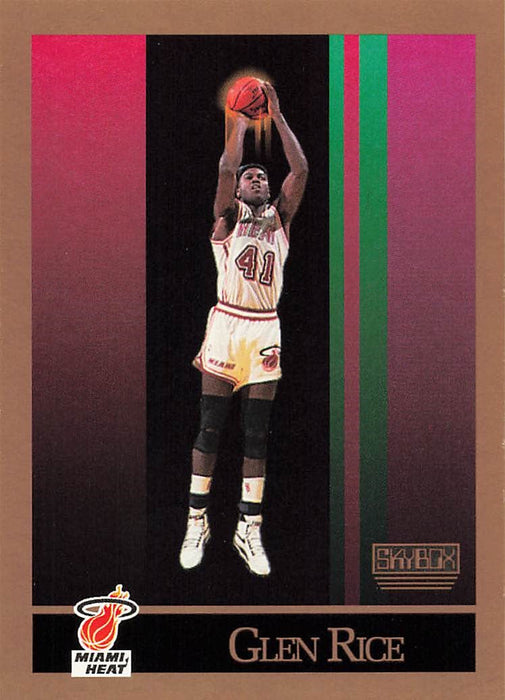 1990-91 SkyBox #150 Glen Rice RC