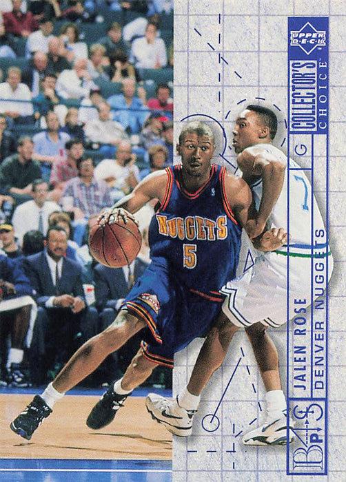 1994-95 Collector's Choice #378 Jalen Rose BP