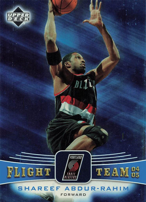 2004-05 Upper Deck Flight Team #FT41 Shareef Abdur-Rahim