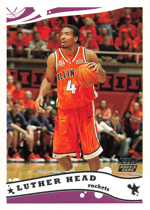 2005-06 Topps #244 Luther Head RC