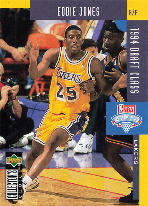 1994-95 Collector's Choice #415 Eddie Jones DC