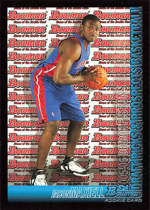 2005-06 Bowman #130 Jason Maxiell RC