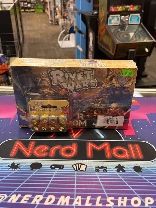 Rivet Wars War Room + Faction Dice (Sealed)
