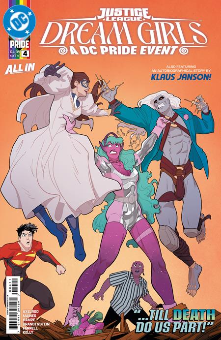Justice League Dream Girls A Dc Pride Event #4 (Of 4) Cvr A Brandt&Stein