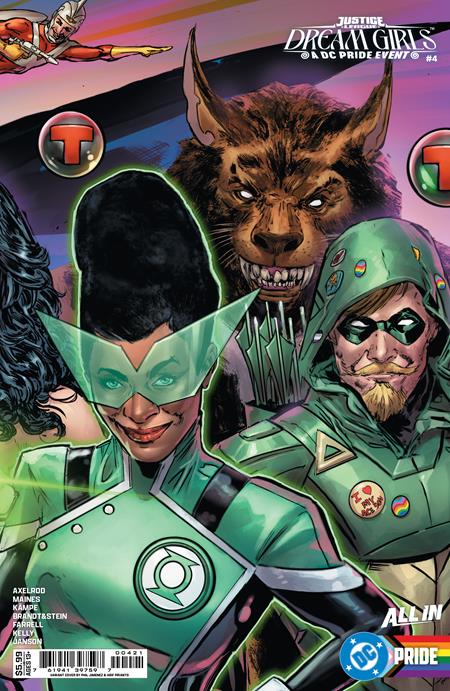 Justice League Dream Girls A Dc Pride Event #4 (Of 4) Cvr B Phil Jimenez Connecting Card Stock Var