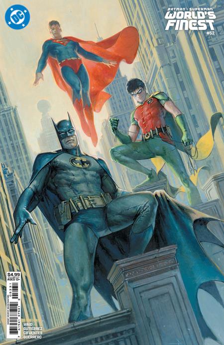Batman Superman Worlds Finest #52 Cvr C Davide Paratore Card Stock Var