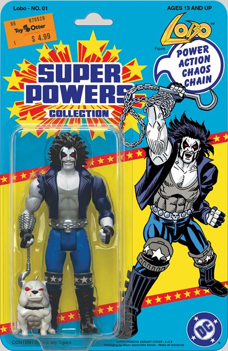 Lobo #1 Facsimile Edition Cvr B Jason Geyer & Alex Saviuk Lobo Super Powers Card Stock Var