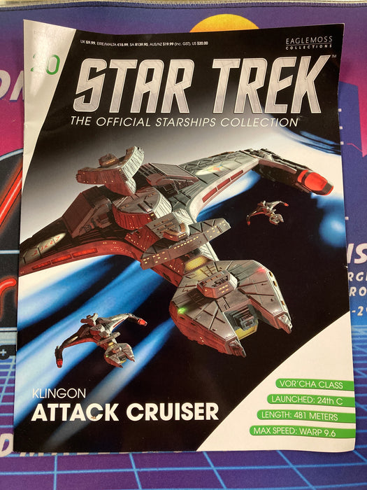 Star Trek Official Starships Collection Klingon Attack Cruiser
