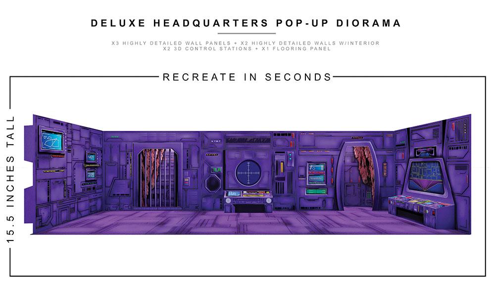 Deluxe Headquarters Pop-Up Diorama 1/12
