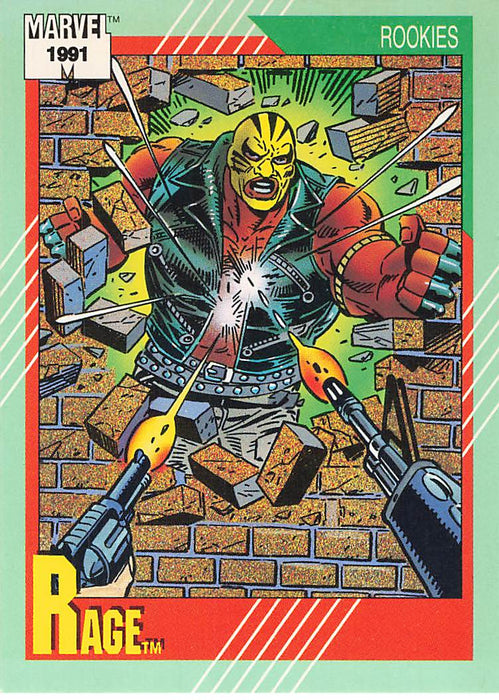 1991 Impel Marvel Universe II #147 Rage