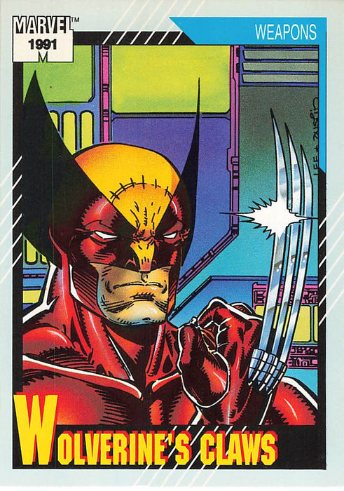 1991 Impel Marvel Universe II #138 Wolverine's Claws