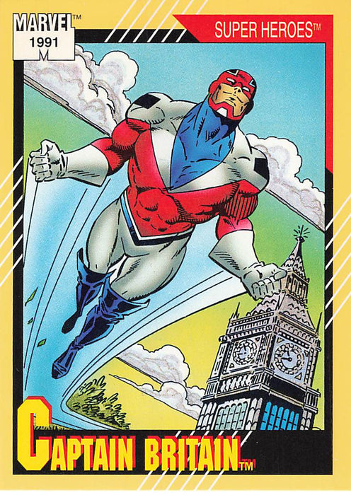 1991 Impel Marvel Universe II #12 Captain Britain