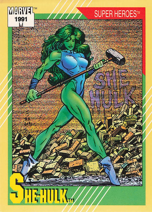 1991 Impel Marvel Universe II #43 She-Hulk