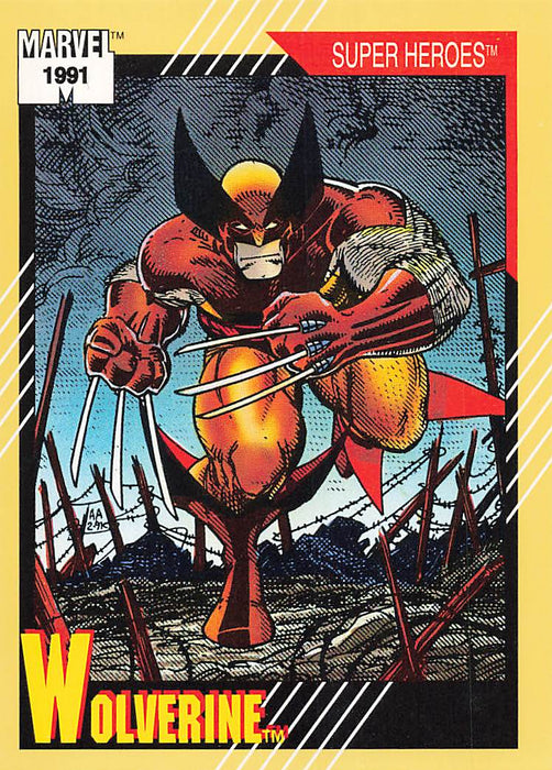 1991 Impel Marvel Universe II #50 Wolverine