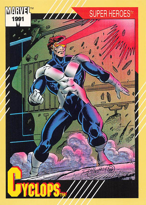 1991 Impel Marvel Universe II #51 Cyclops
