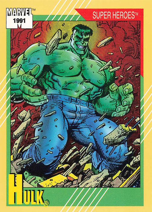 1991 Impel Marvel Universe II #53 Hulk