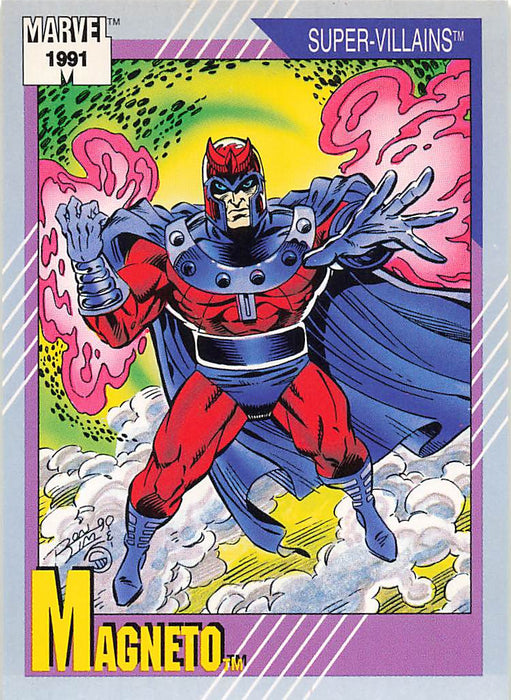 1991 Impel Marvel Universe II #57 Magneto