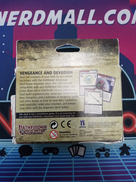 Pathfinder ACG Inquisitor Deck