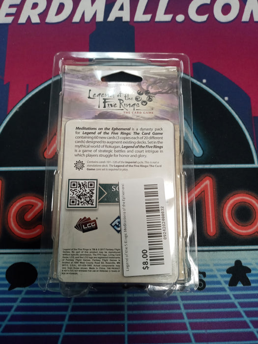 Legends of the Five Rings- Meditations of the Ephemeral