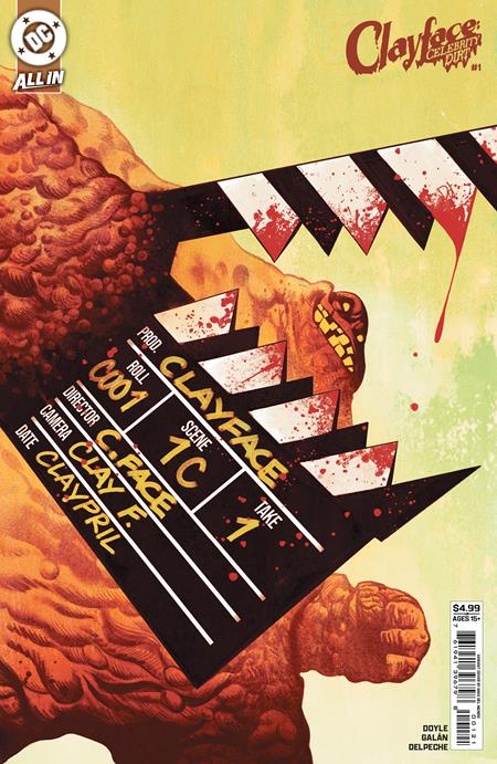 Clayface Celebrity Dirt #1 (Of 6) Cvr B Mike Del Mundo Card Stock Var