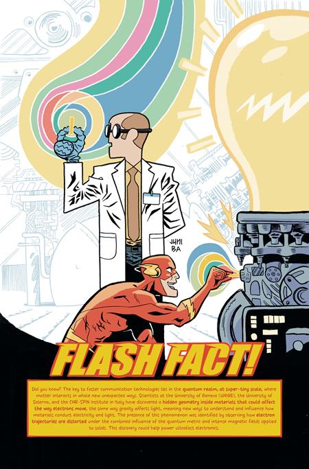 Flash #35 Cvr C Juni Ba Card Stock Var