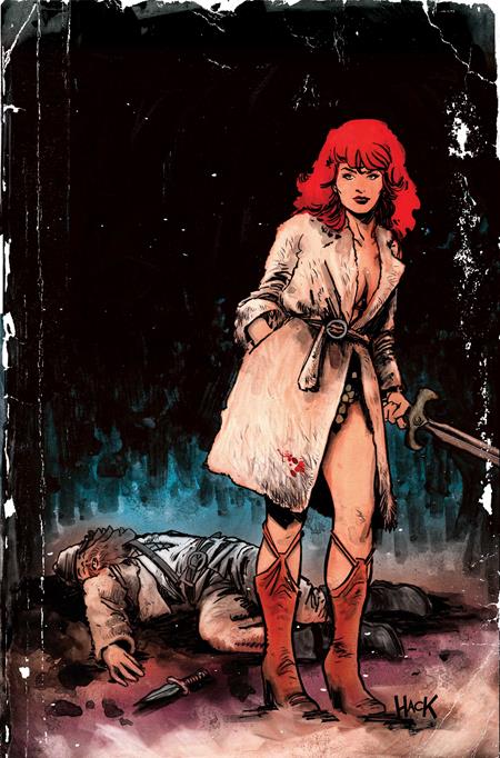 Red Sonja Noir The Plunder And The Princess #1 (One Shot) Cvr F Robert Hack Ltd Virgin Var