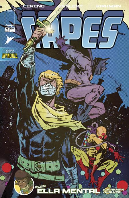 Invincible Universe Capes #9 Cvr E Sanford Greene Connecting Var