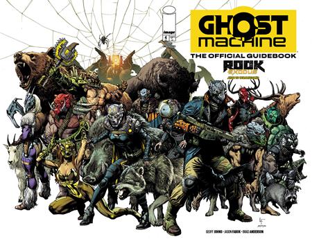 Ghost Machine The Official Guidebook #4 (Of 5) Cvr A Gary Frank & Brad Anderson Wraparound