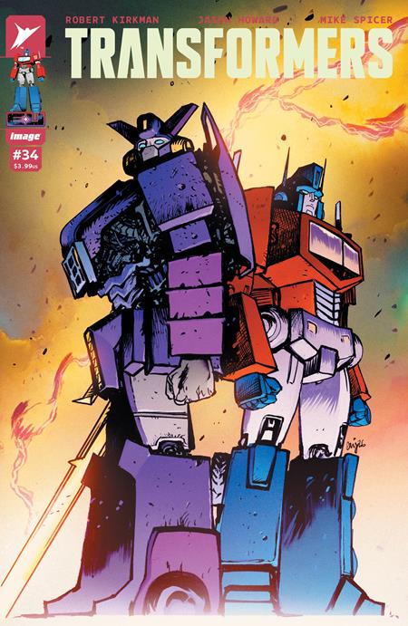 Transformers #34 Cvr B Daniel Warren Johnson & Mike Spicer Var