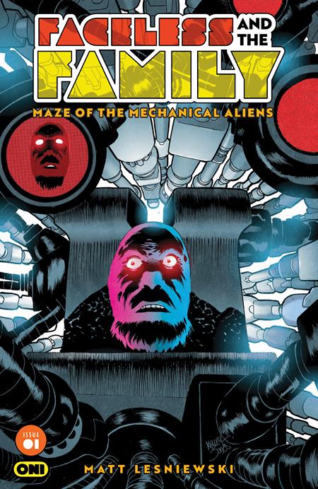 Faceless And The Family Maze Of The Mechanical Aliens #1 (Of 4) Cvr B Kelley Jones Var