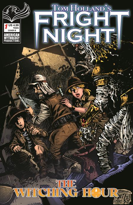 Fright Night Witching Hour #1 (Of 2) Cvr B Neil Vokes Var