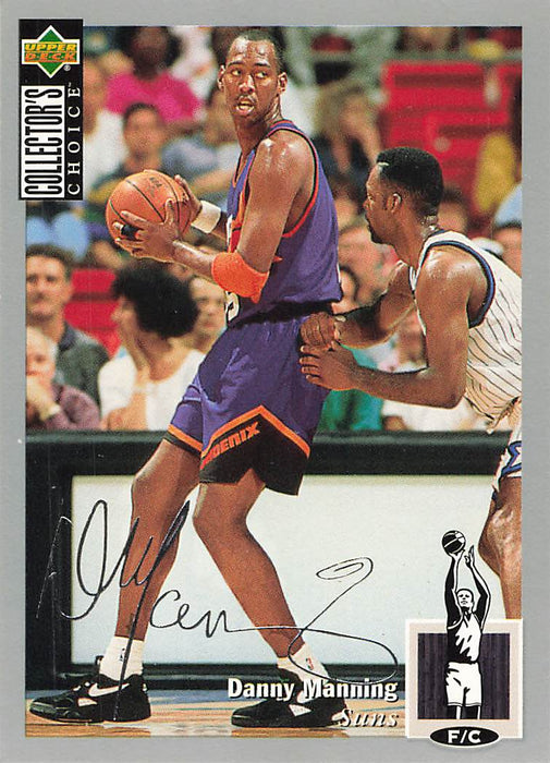 1994-95 Collector's Choice Silver Signature #315 Danny Manning