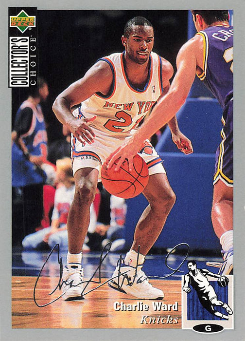 1994-95 Collector's Choice Silver Signature #239 Charlie Ward
