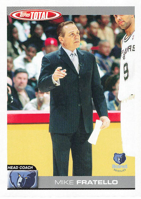 2004-05 Topps Total #387 Mike Fratello CO